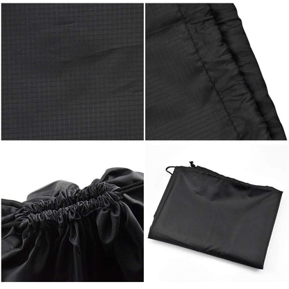94 x 120 cm Storage Bag, Extra Large Drawstring Storage Bag, Waterproof Black Moving Bag, Oxford Fabric Storage Organizer Bag for Duvet, Pillows