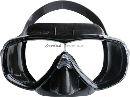 Cressi Estrella - Mask Estrella, Black/Black, One Size, Unisex Adult