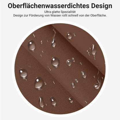 Lerores Shower Curtain, 120 x 160 cm, Brown, Weighted Hem, Anti-Mould Textile, Water-Repellent, Washable Polyester Fabric Bath Curtains for Bathroom