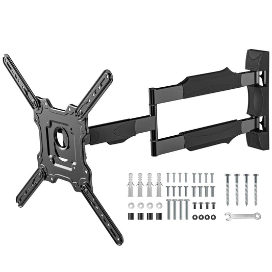 Digank Long Reach TV Wall Bracket 720mm for Most 26-55 Inch TVs, Corner TV Bracket up to 35kg, Full Motion Universal Long Arm TV Wall Mount with
