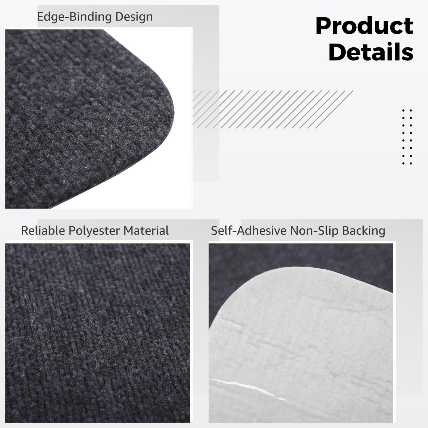 Office Chair Mat for Hardwood Floor, Non Slip Desk Mat for Rolling Chair