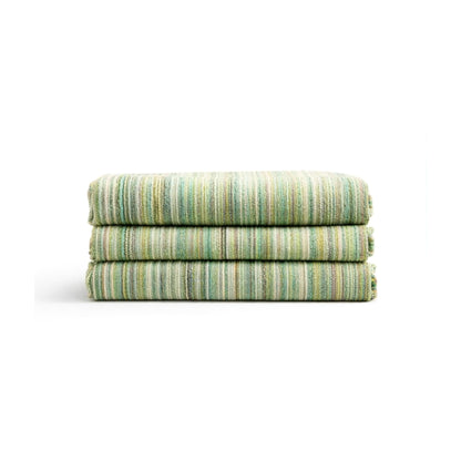 WEFLORIA Turkish Cotton Peshtemal Towel – Lightweight Quick Dry Beach Towel – Large Hammam Spa Towel for Beach, Bath, Travel and Pool (green)