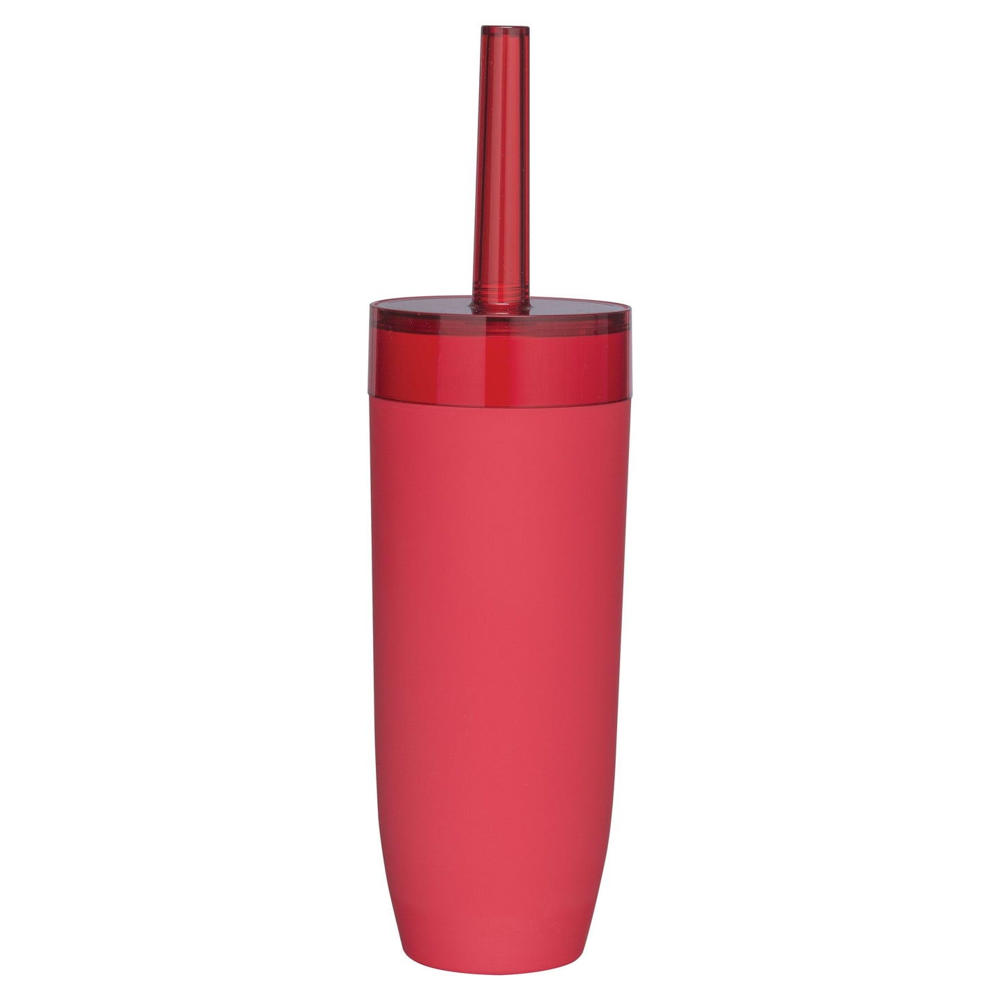 Sealskin Bloom Toilet Brush and Holder, ABS, Red, 10.5 x 36 x 10.5 cm