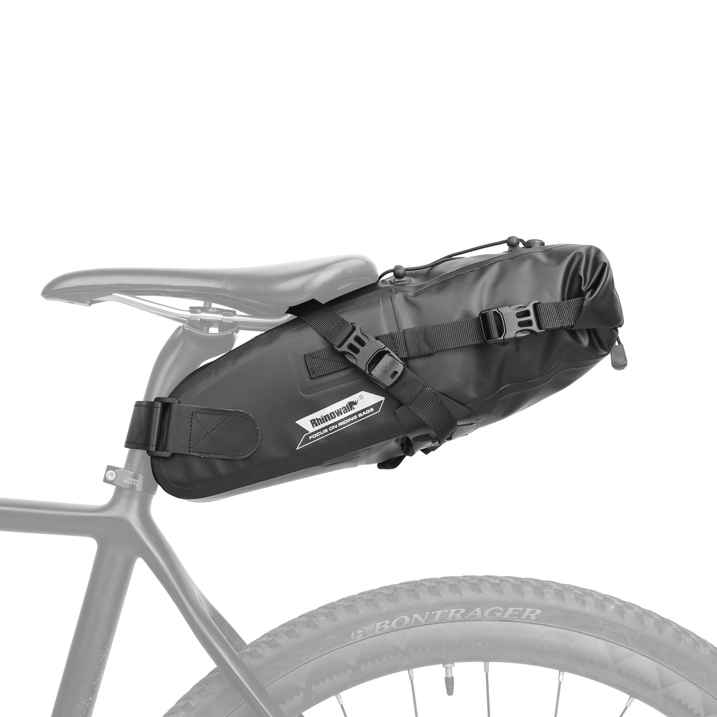 Rhinowalk Bike Saddle Bag Waterproof Bicycle Bag Cycling Seat Bag Mountain Road Portable Storage Bag, 5L