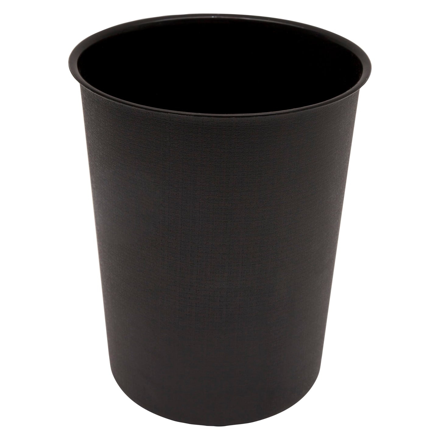 Kenney Storage Made Simple Plastic Waste Basket, Black