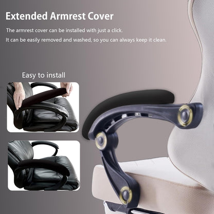 FYTXSZ Chair Covers Spandex Office Computer Chair Cover Stretch Removable Washable Rotate Swivel Chair Protective Covers