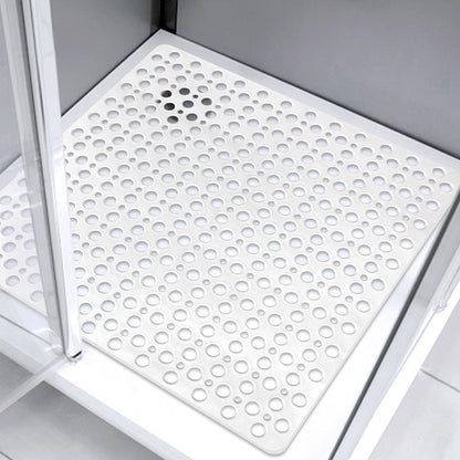 EIVINJE Shower Mat Non Slip Anti Mould: 53 x 53 cm Square Shower Mats for Inside Shower