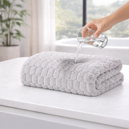 JTKDG 4 Pack Microfiber Bath Towels Large 140 x 70cm Super Absorbent Shower Towels Quick Dry Luxury Towel Set for Bathroom Daily Use Spa Gym Beach