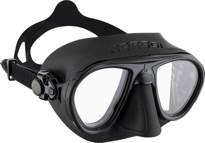 Cressi Calibro FOG STOP SYSTEM - Professional Diving / Snorkeling Mask,Black