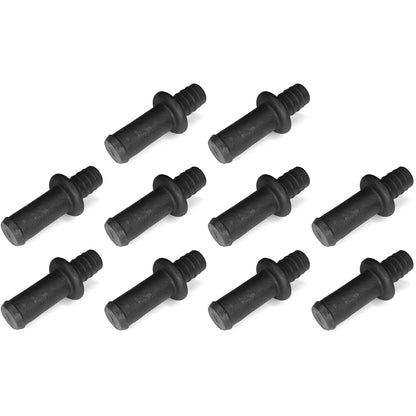 cyclingcolors 10 x Bolts Pins Insert Plastic 11 mm Support for Slats Bed Slat Bushing Slats Bed Base Bed Frame Bed Sheet