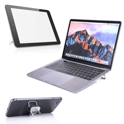 Abeillo 2PCS Portable Keyboard Riser, Self-Adhesive Mini Laptop Stand Invisible Computer Keyboard Stand for Desk, Laptop Feet Compatible with Pro/Air