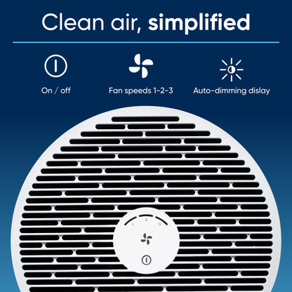 Blueair Blue Pure Mini Max Air Purifier with HEPASilent Filter For Rooms Up To 20m2 Removes 99.97% Particles, Pollen, Dust, Mould, Bacteria, Viruses ,