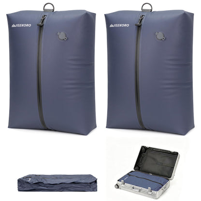 YEEKORO Vacuum Bag for Travel, Professional Vacuum Compression Bags, IPX8 Waterproof Reusable Anti Tear Space Saver Vacuum Storage Bags for Suitcase