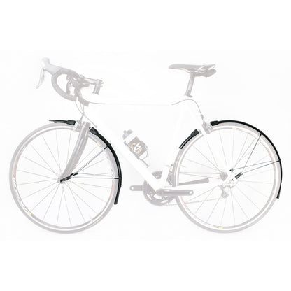 SKS Raceblade Long Mudguard Set: Black