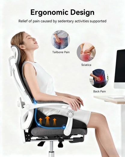 JOJOSEE Donut Cushion for Coccyx Pain, Seat Cushions with Non Slip Straps