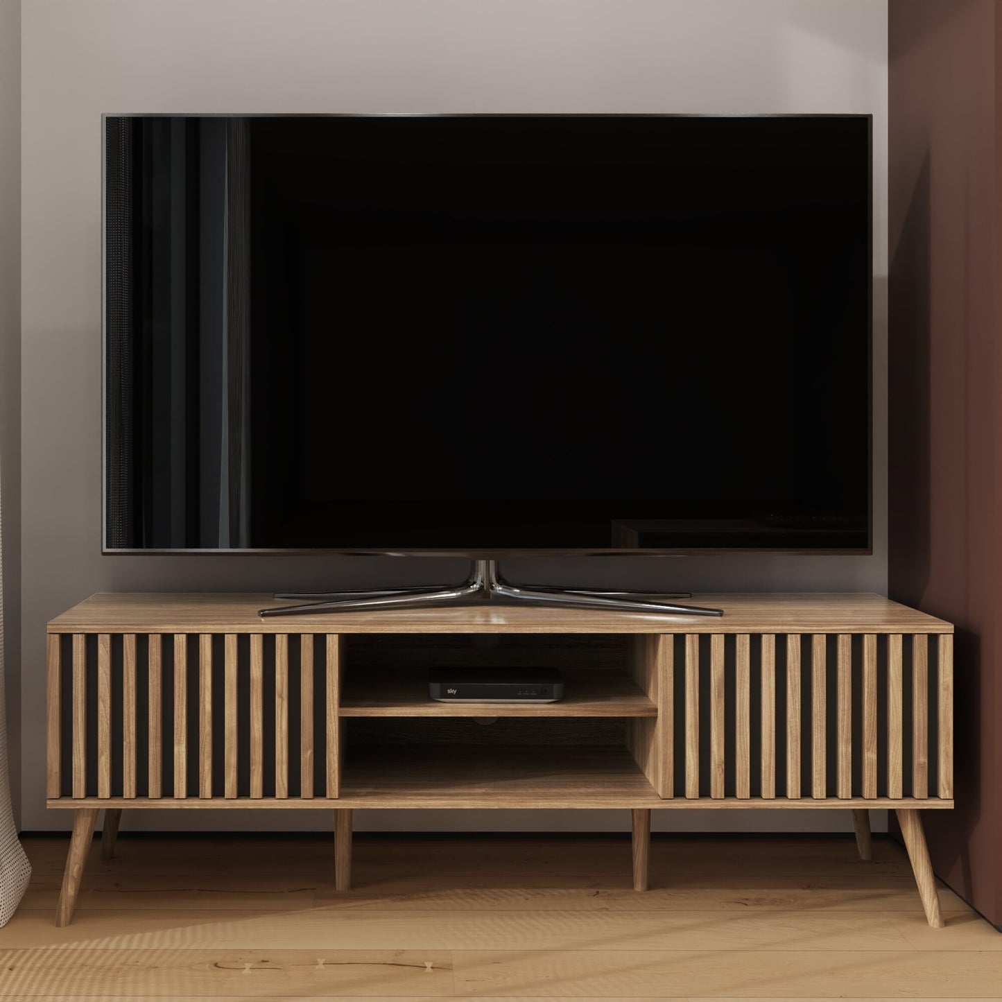 GFW Rowan TV Unit Oak