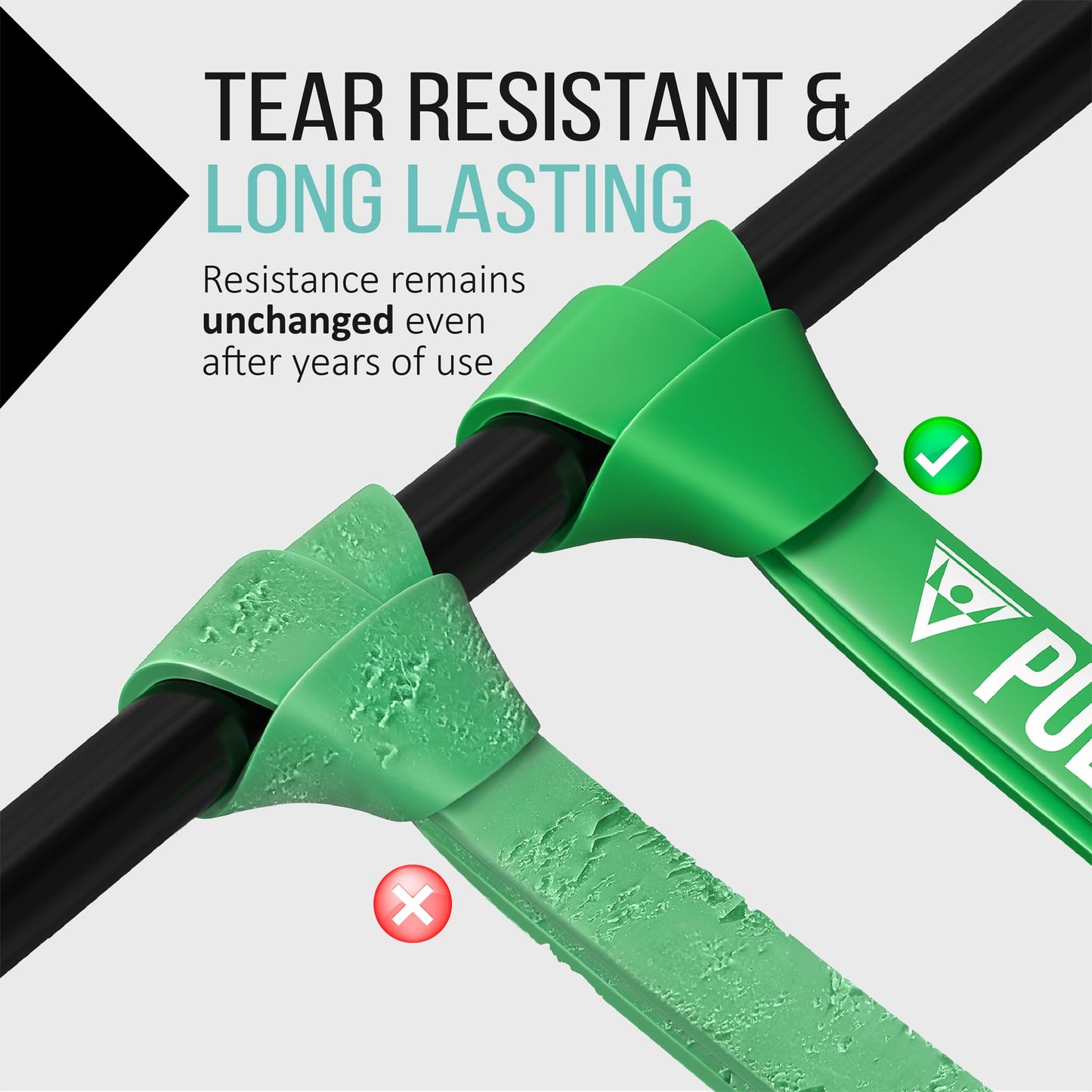 PULLUP & DIP Resistance Bands Pull Up Bands for Assisted Pull Ups, Calisthenics, Crossfit, Pull Up Bar; Premium Fitness Bands (LIGHT + MEDIM + STRONG