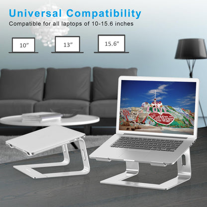 BoYata Laptop Stand, Ventilated Laptop Stand for Desk, Laptop Riser