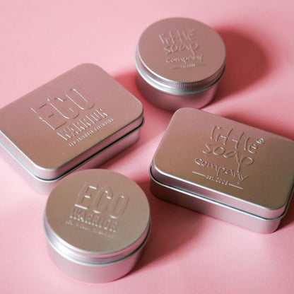 Little Soap Company Naturals Mini Soap Storage Tin for 50g Bars, Travel