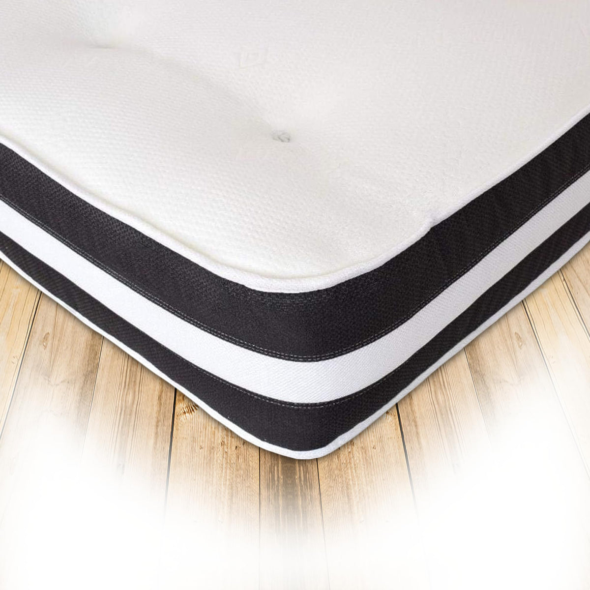 Starlight Beds Cascade Tuft Small Single Mattress, 2ft6 x 6ft3