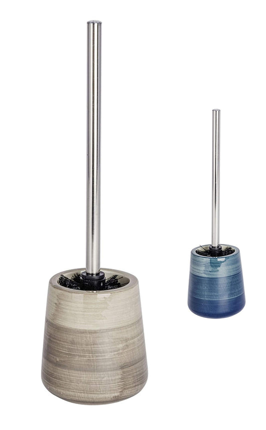 WK "Potters" Ceramic Toilet Brush and Holder (Biege)