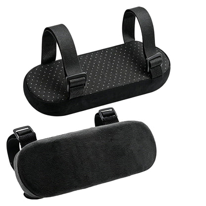 Office Chair Arm Pads, Memory Foam Armrest Covers for Elbow Support, Reducing Forearm Pressure During Work and Gaming
