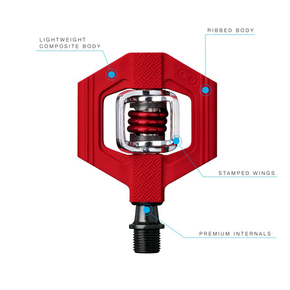 Crankbrothers Candy-1 Pedals, Red