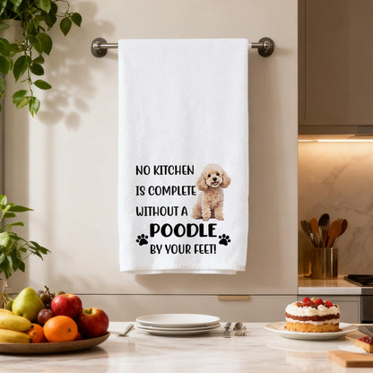 Yeeaulpa Poodle Gifts Kitchen Towel,Poodle Christmas Towels,Dog Gifts,Dog Mum Gift,Dogs Dad Gift,Mothers Day Presents from Dogs,Present for