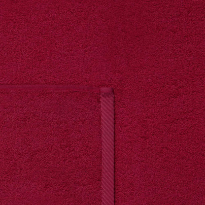 Top Towel - Plus - Large Bath Towels - Bath Towels - 2 Bath Towels - 100 x 150 cm 100% Cotton - Garnet