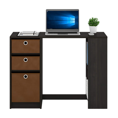 Furinno JAYA Modern Computer Desk, Writing Desk, Study Desk, Espresso