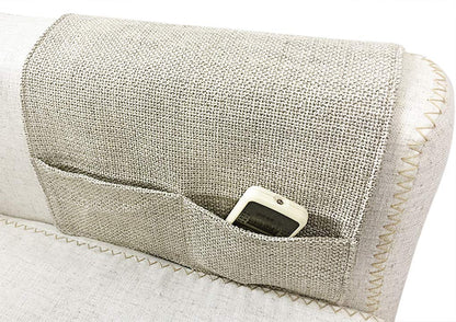 Hanging Sofa Storage Bag Arm Rest Organiser Couch Caddy TV Remote Control Holder Armchairs Paper Rack Phone Glassse Foldable Pouch Chair Tidy Table