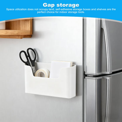 Kitchen Cabinet Door Storage Box, 2Pcs Wall Mounted Storage Box, Cupboard Door Storage for Kitchen Cabinet Bathroom Fridge Small Items Organiser
