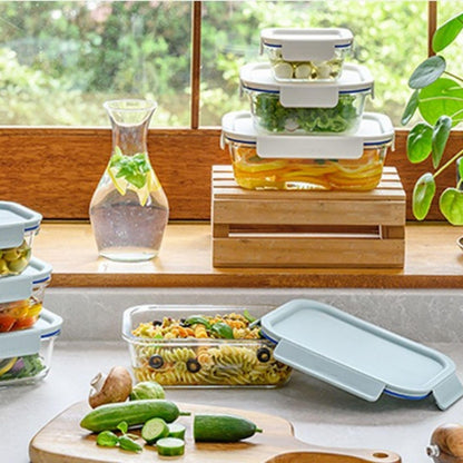 LocknLock The Clear 750ml Airtight Food Storage Glass Container & Lid, BPA Free, Airtight & Leakproof, Oven/Microwave/Freezer/Dishwasher Safe