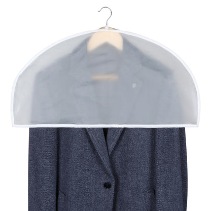 Univivi Shoulder Covers for Clothes (Set of 30) Breathable Garment Dust Covers Protectors with 2" Gusset for Suit, Coats, Jackets, Dress Closet