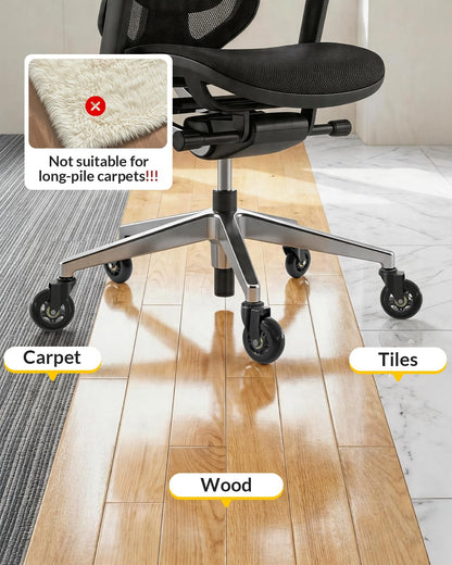 HOLKIE Office Chair Casters Wheels Black 10x22mm 3 Inch Fit 1KEA ONLY Black Castors Replacement for Carpet and Hardwood Floor