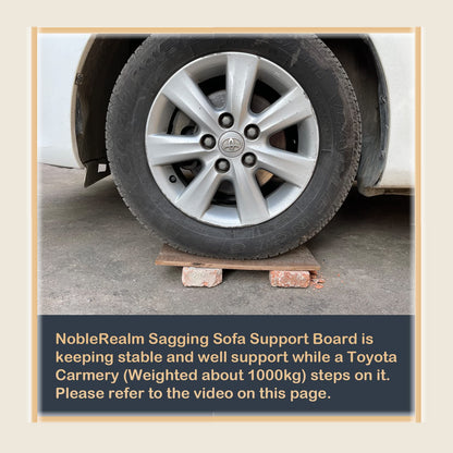 NobleRealm® 𝗫𝗟 𝗟𝗮𝗿𝗴𝗲𝗿 & 𝗧𝗵𝗶𝗰𝗸𝗲𝗻 | 𝑺𝒂𝒈𝒈𝒊𝒏𝒈 𝑪𝒐𝒖𝒄𝒉 𝑪𝒖𝒔𝒉𝒊𝒐𝒏 𝑺𝒖𝒑𝒑𝒐𝒓𝒕 𝑩𝒐𝒂𝒓𝒅 | Heavy Duty Frame & Machine-Washable & Non-Slip (173 x 60 cm)