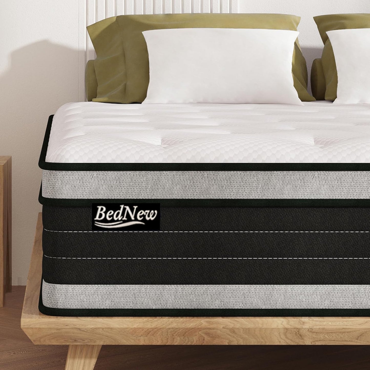 Bednew European Small Double Mattress Hybrid Mattress 120x200x30cm
