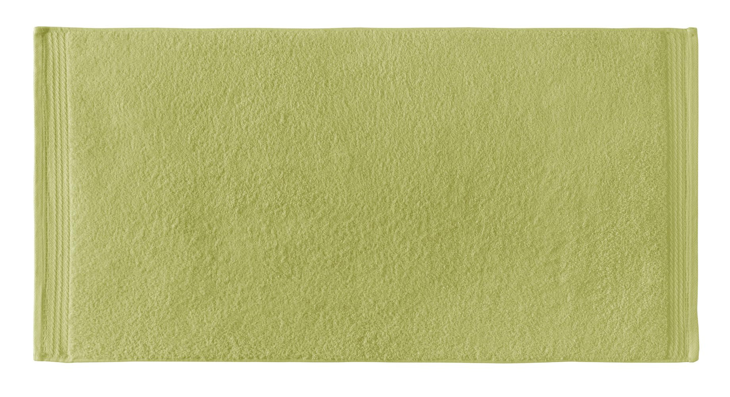 Top Towel - Premium - Large Bath Towels - Bath Towels - 2 Face Towels or Bidet -30x50cm - 100% Cotton - 600g - Lime