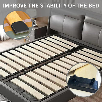 Pozaqutar 12-Piece Bed Slat Holders Set, Durable Plastic Caps for Side and Center Slats, Replacement Parts for Single, Double, King