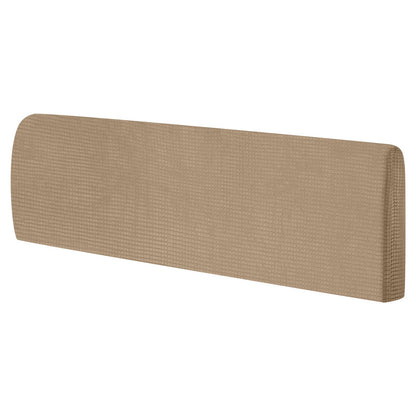 Bed Headboard Cover Dustproof Protector Jacquard Furniture Cover for 1.7-1.9m, Brown