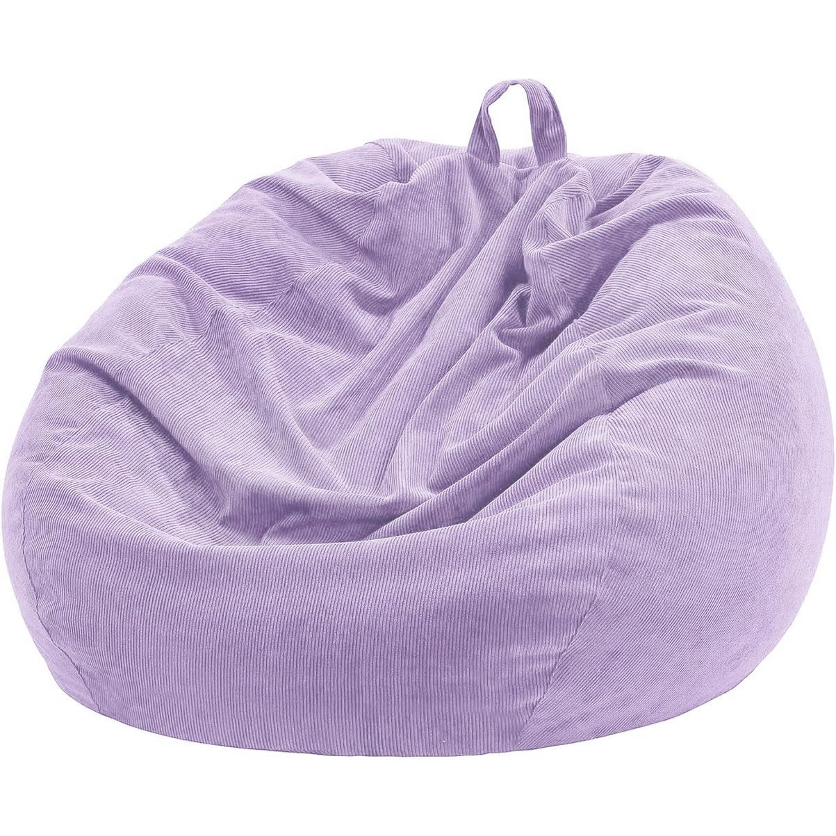 Nobildonna 3 ft Bean Bag Chair Cover (No Filler) for Adults and Kids 300L Extra Large Stuffed Animal Storage Bean Bag Washable Soft Premium Corduroy