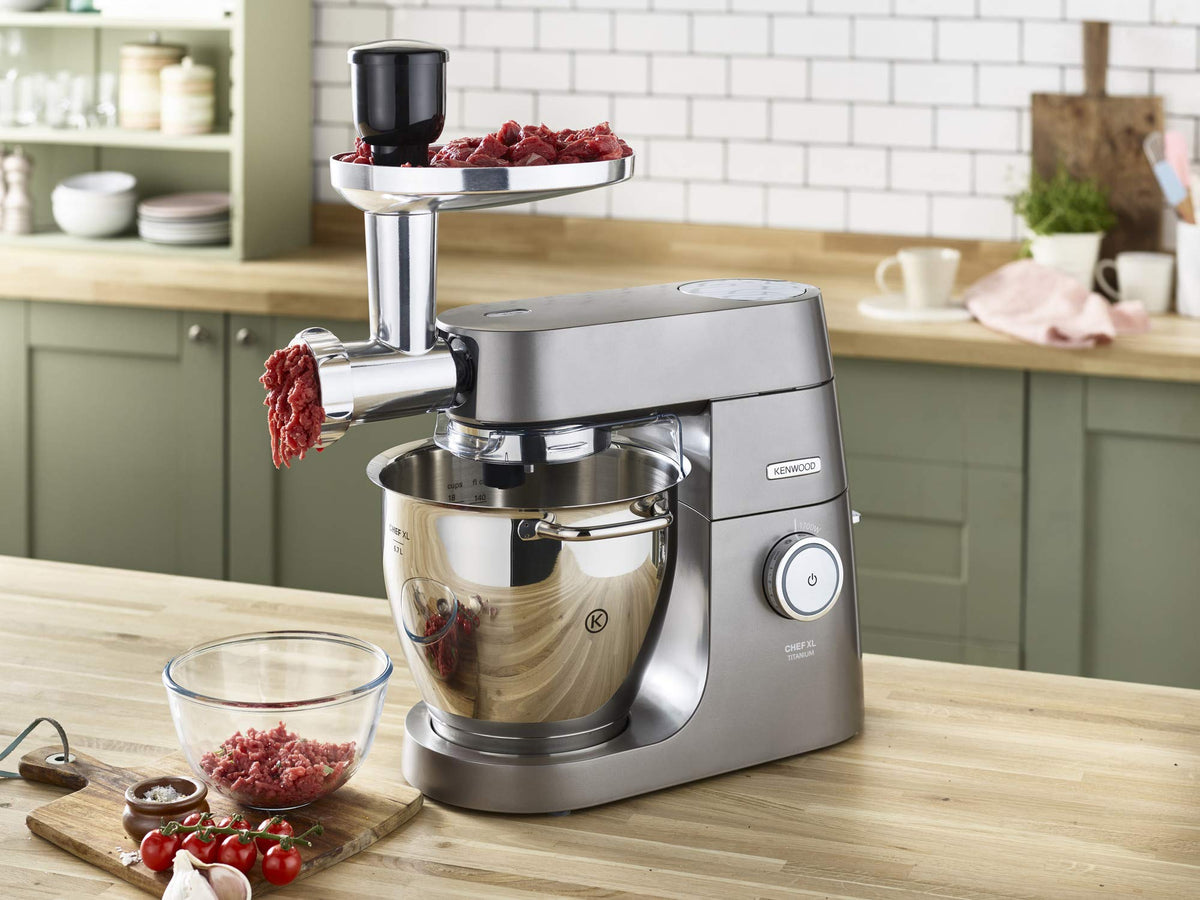 Kenwood KAX950ME Food Mincer Attachment, Silver