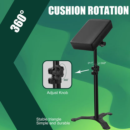 BARBALL Tattoo Armrest Stand Tripod Tattoo Arm Rest Adjustable Height for Tattoo Supplies