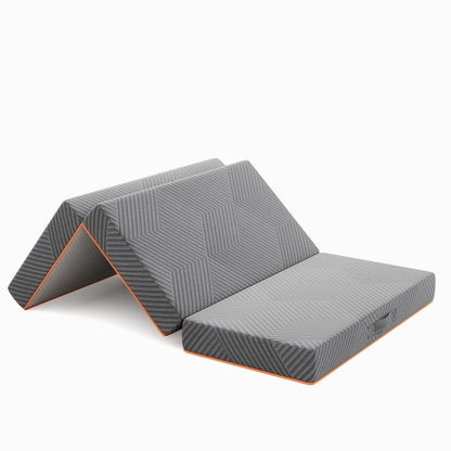 Vesgantti Folding Mattress Small Double 15CM Memory Foam Foldable Mattress