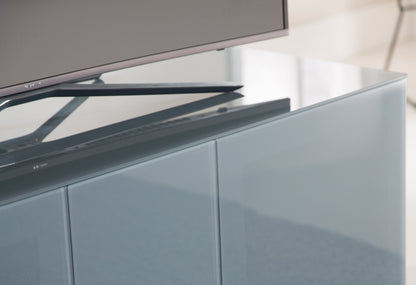 Alphason Element XL 1250 Modular glass TV Cabinet - Grey