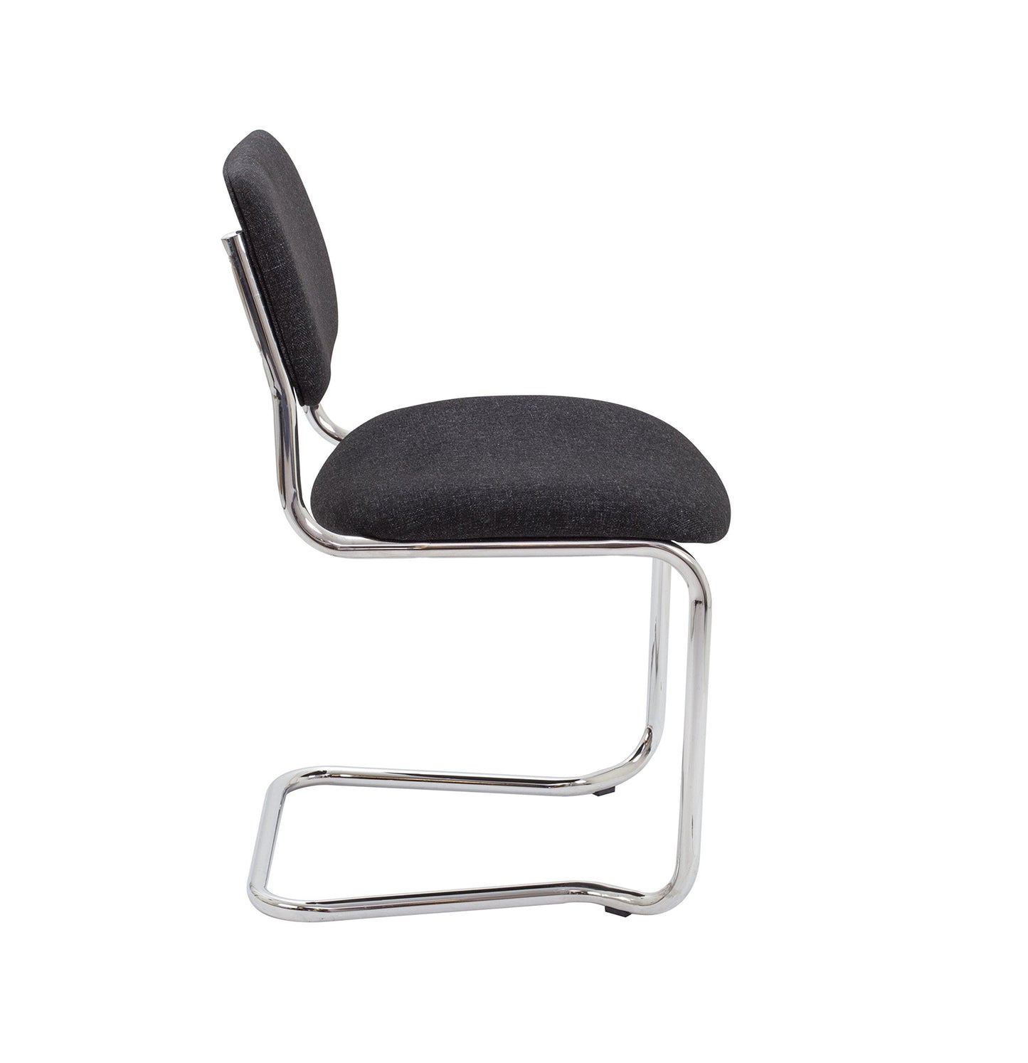 Office Hippo Heavy Duty Meeting Chair, Versatile & Robust Stackable Office Chair, Desk Chair With Strong Chrome Frame & Padded Durable Seat Cushion