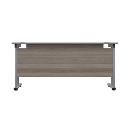 Office Hippo Heavy Duty Rectangular Cantilever Office Desk, Home Office Desk, Office Table, Integrated Cable Ports, PC Desk For Office or Home