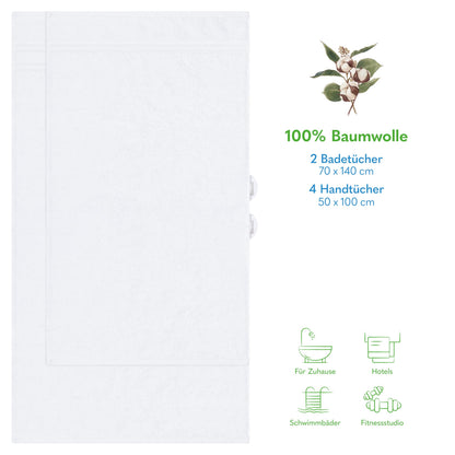 Hammetex Bathrobe 100% Cotton Unisex for Men and Women Quality 400 g/m² Quality Soft Absorbent Terry Towelling Bathrobe for Couples with Pockets