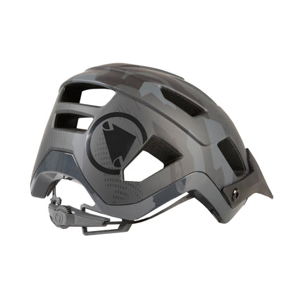Endura Men's Hummvee Plus Helmet, Grey Camo, S-M