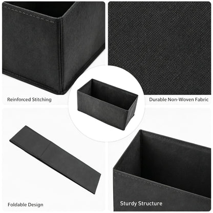4 Pcs Drawer Organiser Clothes, Drawer Dividers for Clothes, Non-woven Fabric Wardrobe Organiser Boxes